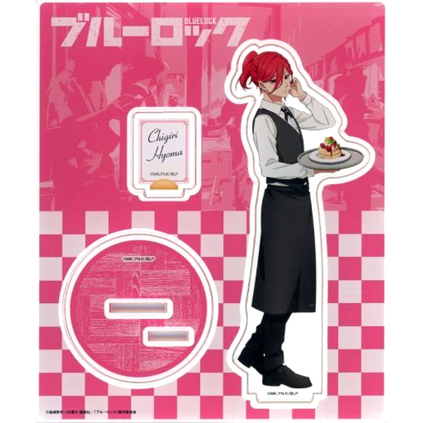 Hyoma Chigiri Acrylic Stand Cafe Blue Lock Tree Village Cafe [USED]