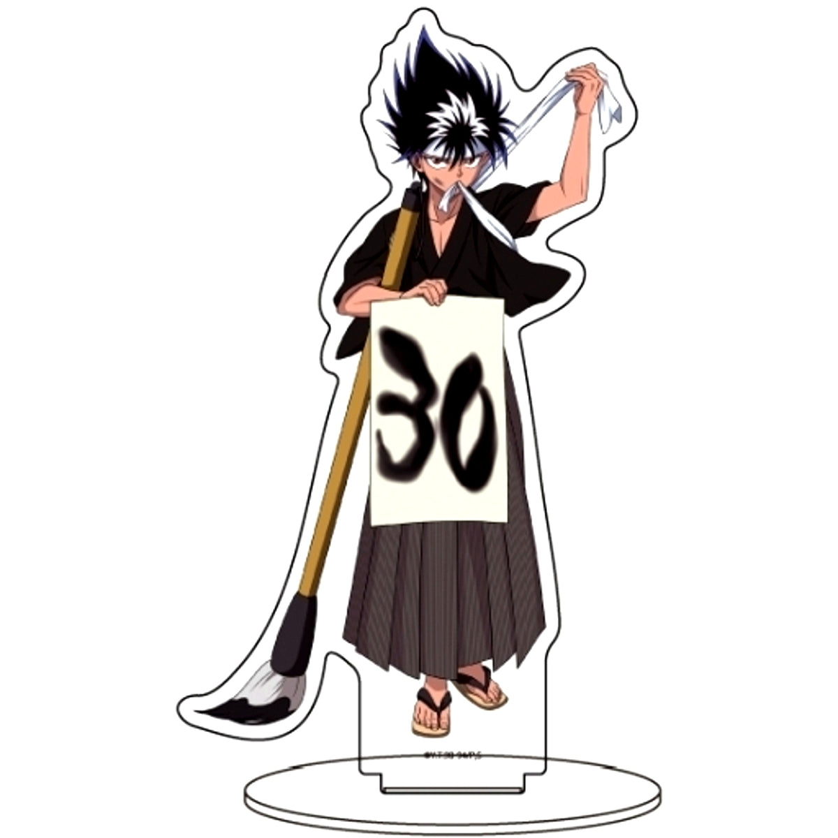 Hiei No.33 Calligraphy Ver. Yu Yu Hakusho Illustration Character Acrylic Figure [USED]