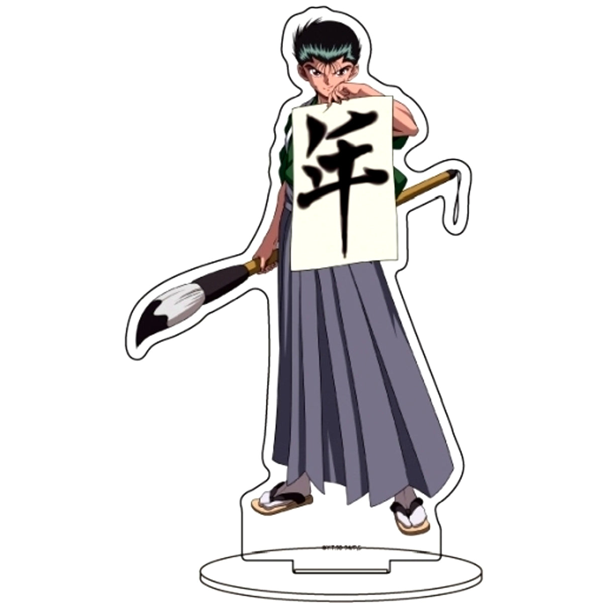 Yusuke Urameshi No.35 Calligraphy Ver. Yu Yu Hakusho Illustration Character Acrylic Figure [USED]