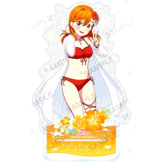 Kanon Shibuya Sunny Ocean Ver. Liella! Kirarin Acrylic Stand Love Live! School Idol Festival [USED]