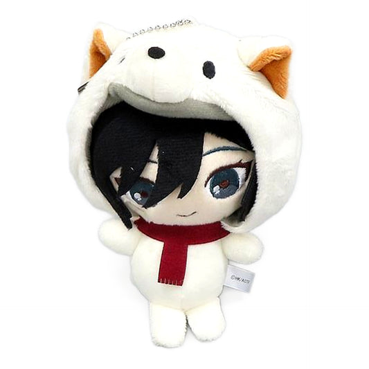Attack on Titan Mikasa Ackerman The Final Season Ver. Animarukko Plush Mascot Attack on Titan Exhibition Limited Plush [USED]