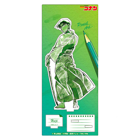 Heiji Hattori Detective Conan Pencil Art Acrylic Stand Collection Vol. 3 [USED]