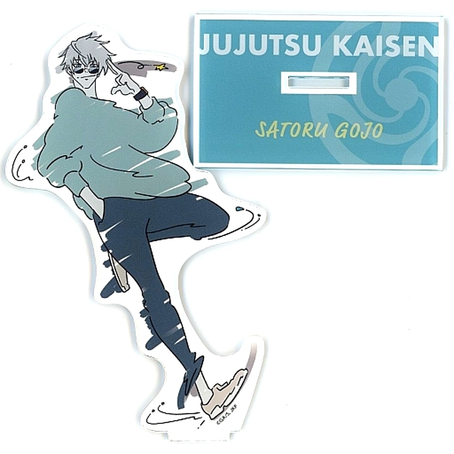 Satoru Gojo Acrylic Stand Jujutsu Kaisen Seven Net Limited [USED]