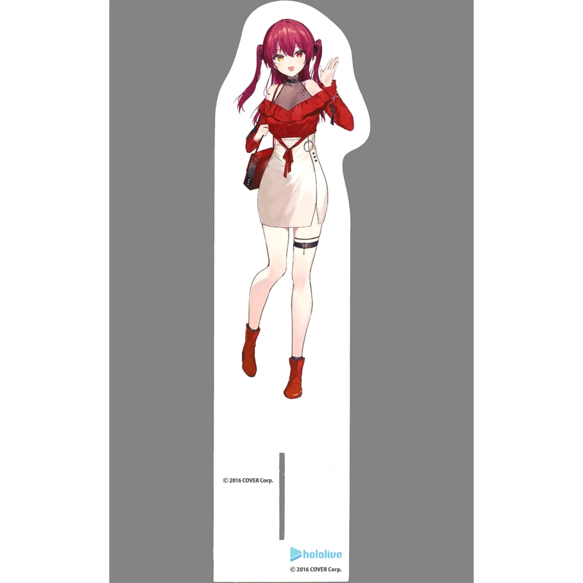 Virtual YouTuber hololive Houshou Marine Newly Illustrated Full Body Design Character Stand Casual Clothes hololive x Pasela Food Order Bonus [USED]