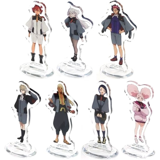 Mobile Suit Gundam: The Witch from Mercury Suletta Mercury & Others All 7 Types Set Ichiban Kuji Acrylic Stand Prize F Acrylic Stands [USED]