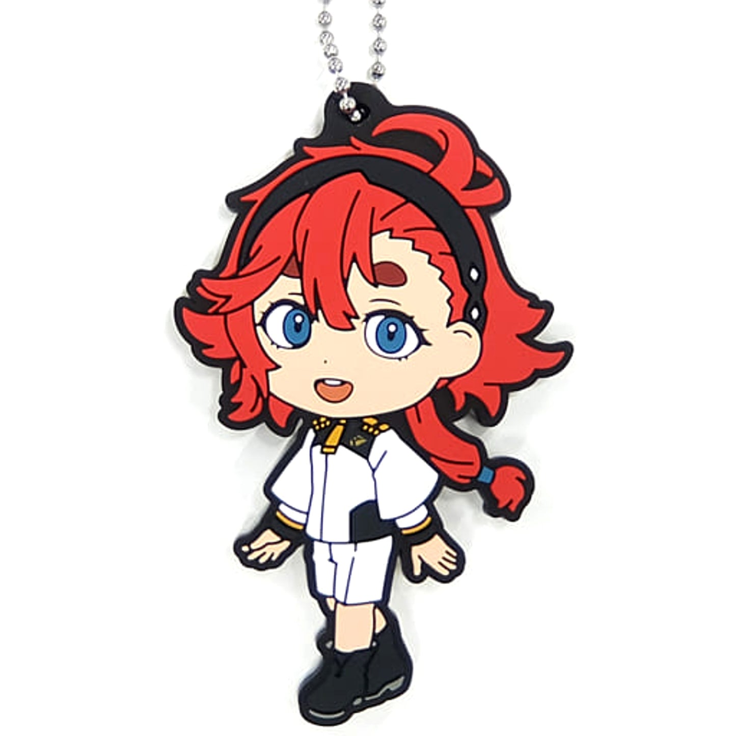 Mobile Suit Gundam: The Witch from Mercury Suletta Mercury Ichiban Kuji Rubber Keychain Kyunchara Illustrations Prize G [USED]