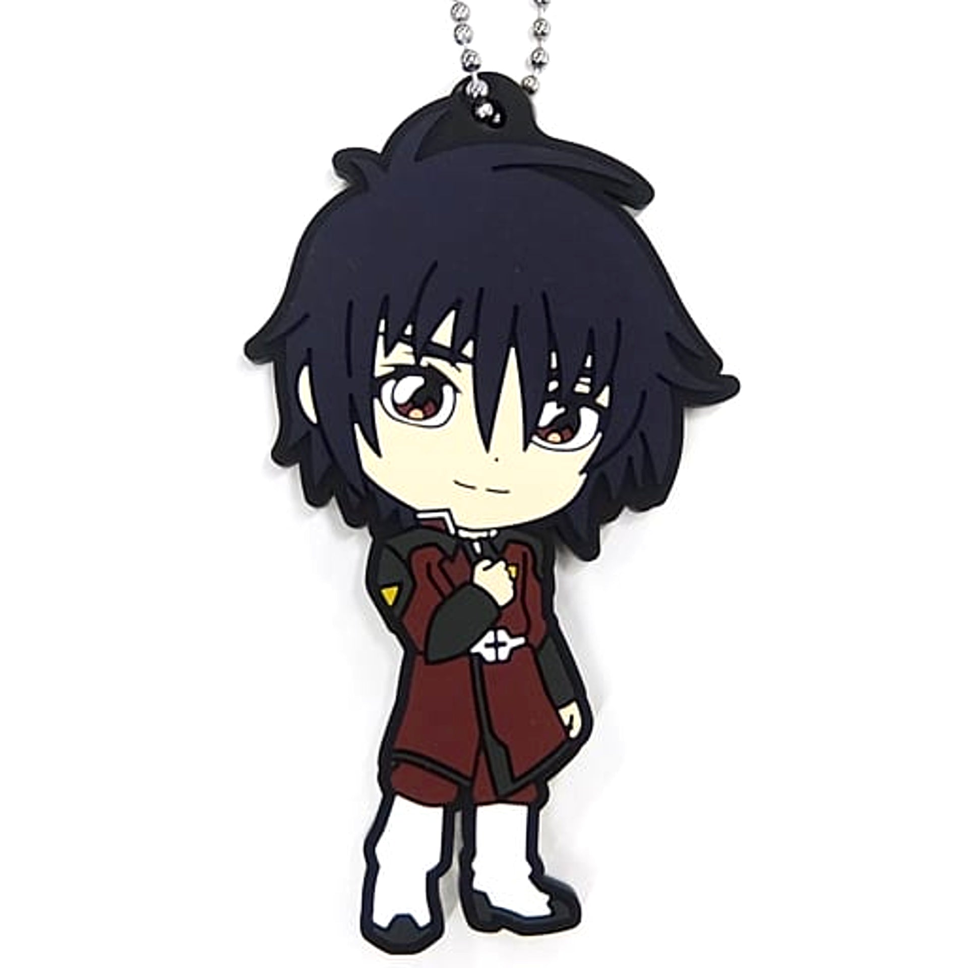 Mobile Suit Gundam: The Witch from Mercury Shin Asuka Ichiban Kuji Rubber Keychain Kyunchara Illustrations Prize G [USED]