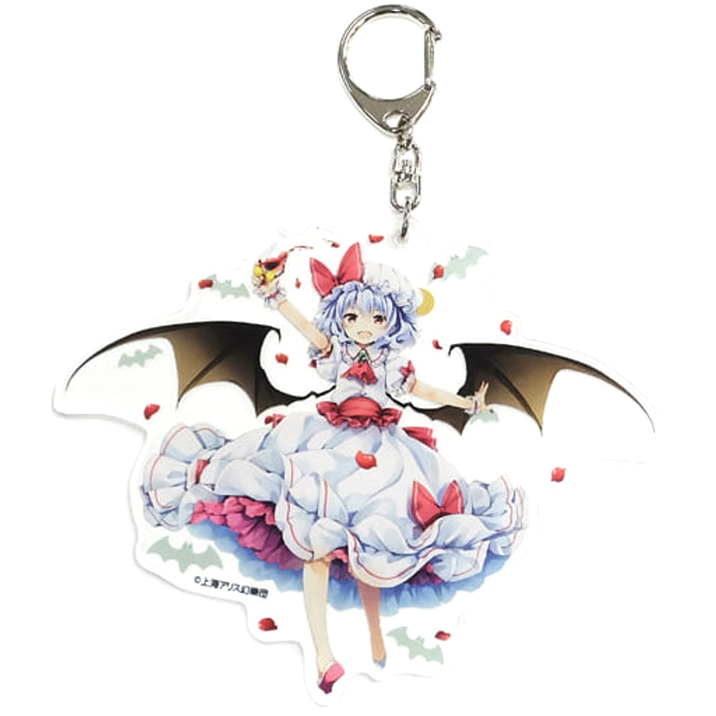Touhou Project Remilia Scarlet Jumbo Acrylic Keychain Atre Akihabara Hakurei Shrine Summer Festival 2017 Exclusive Keychains [USED]