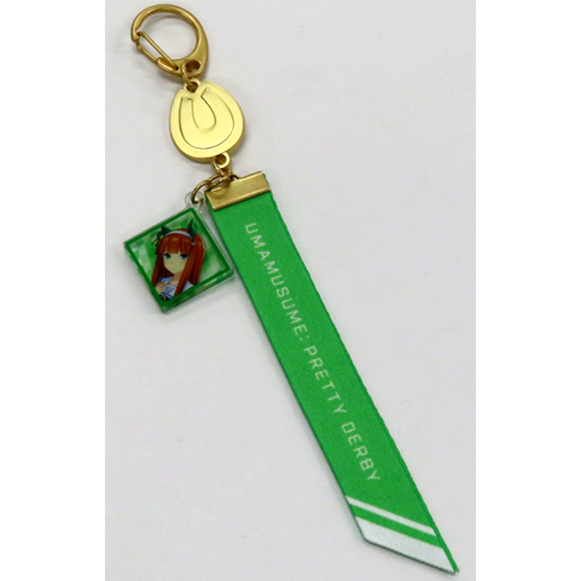 Silence Suzuka Uma Musume Pretty Derby 4th EVENT Additional Performance SPECIAL DREAMERS!! EXTRA STAGE Official Ribbon Keychain [USED]