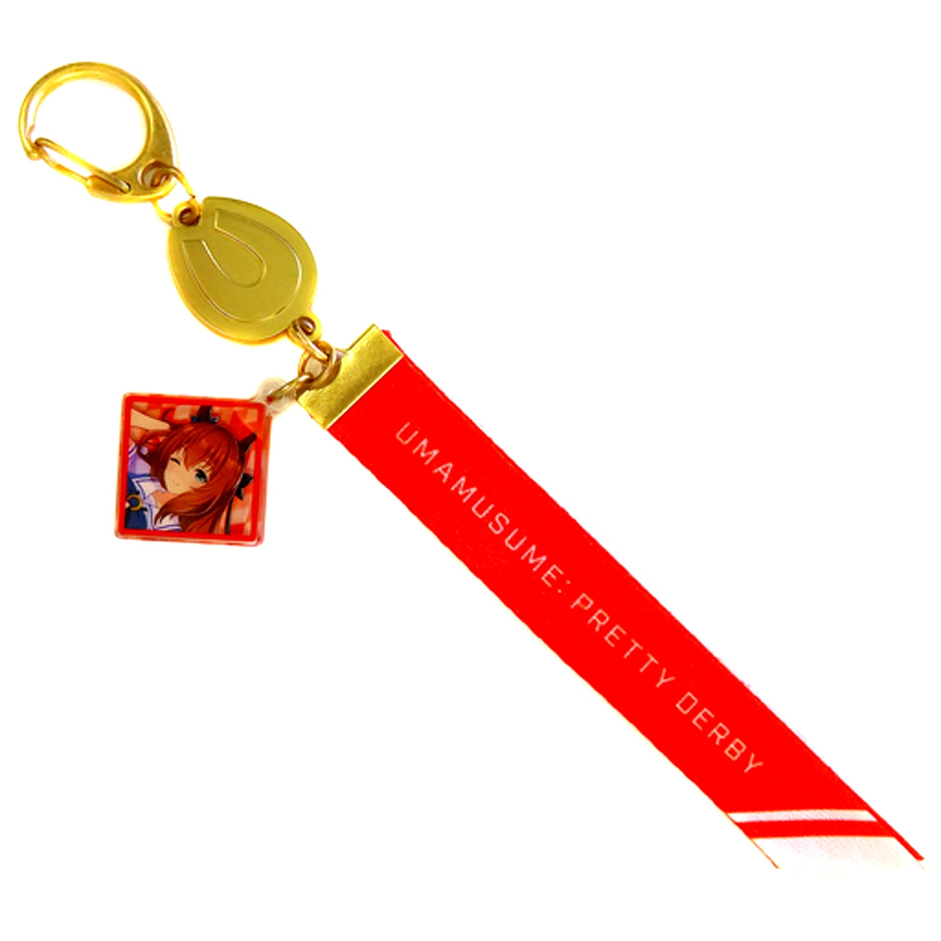 Maruzensky Uma Musume Pretty Derby Official Ribbon Keychain 4th EVENT SPECIAL DREAMERS!! EXTRA STAGE [USED]