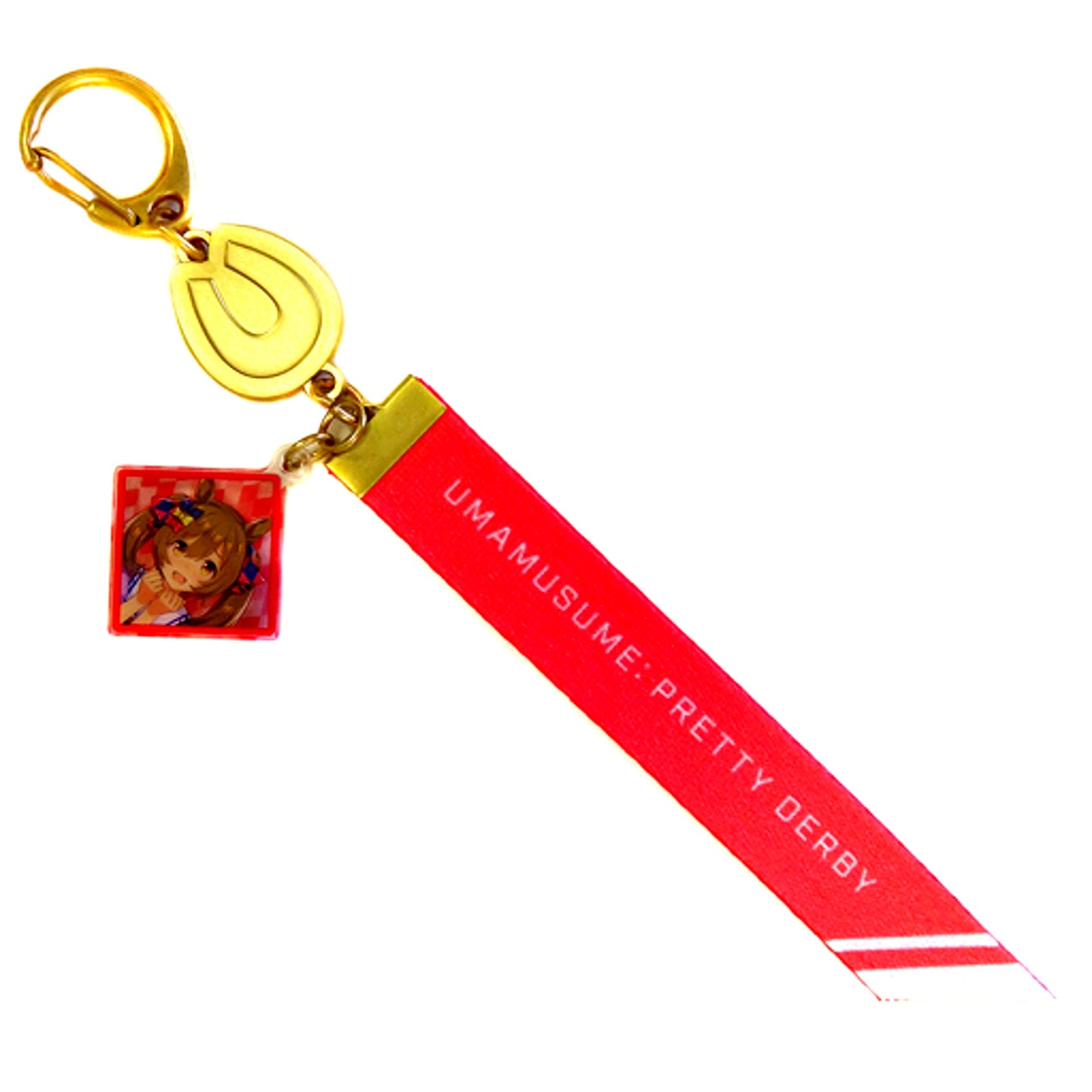Smart Falcon Uma Musume Pretty Derby Official Ribbon Keychain 4th EVENT Additional Performance SPECIAL DREAMERS!! EXTRA STAGE [USED]