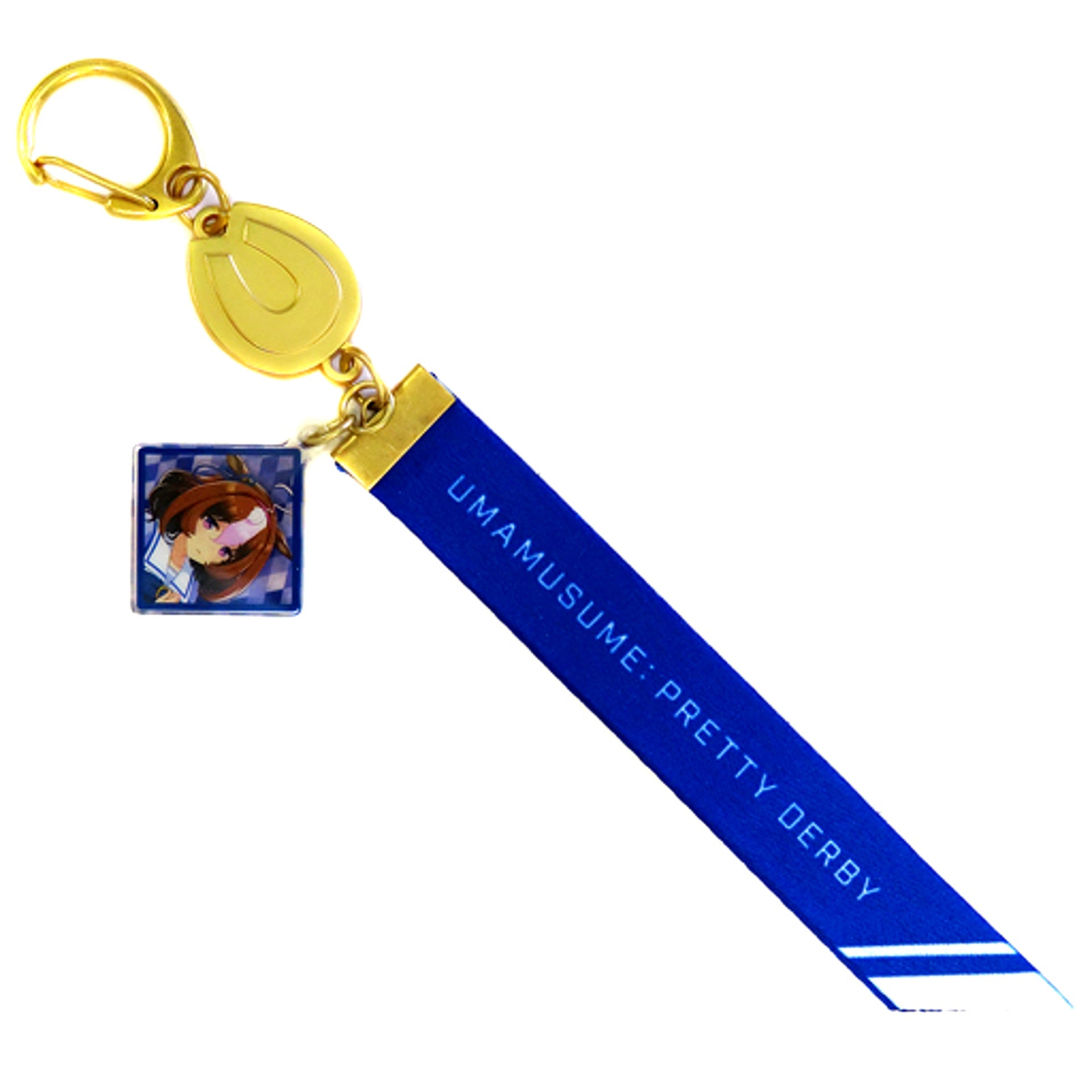 Meisho Doto Uma Musume Pretty Derby Official Ribbon Keychain 4th EVENT SPECIAL DREAMERS!! EXTRA STAGE [USED]