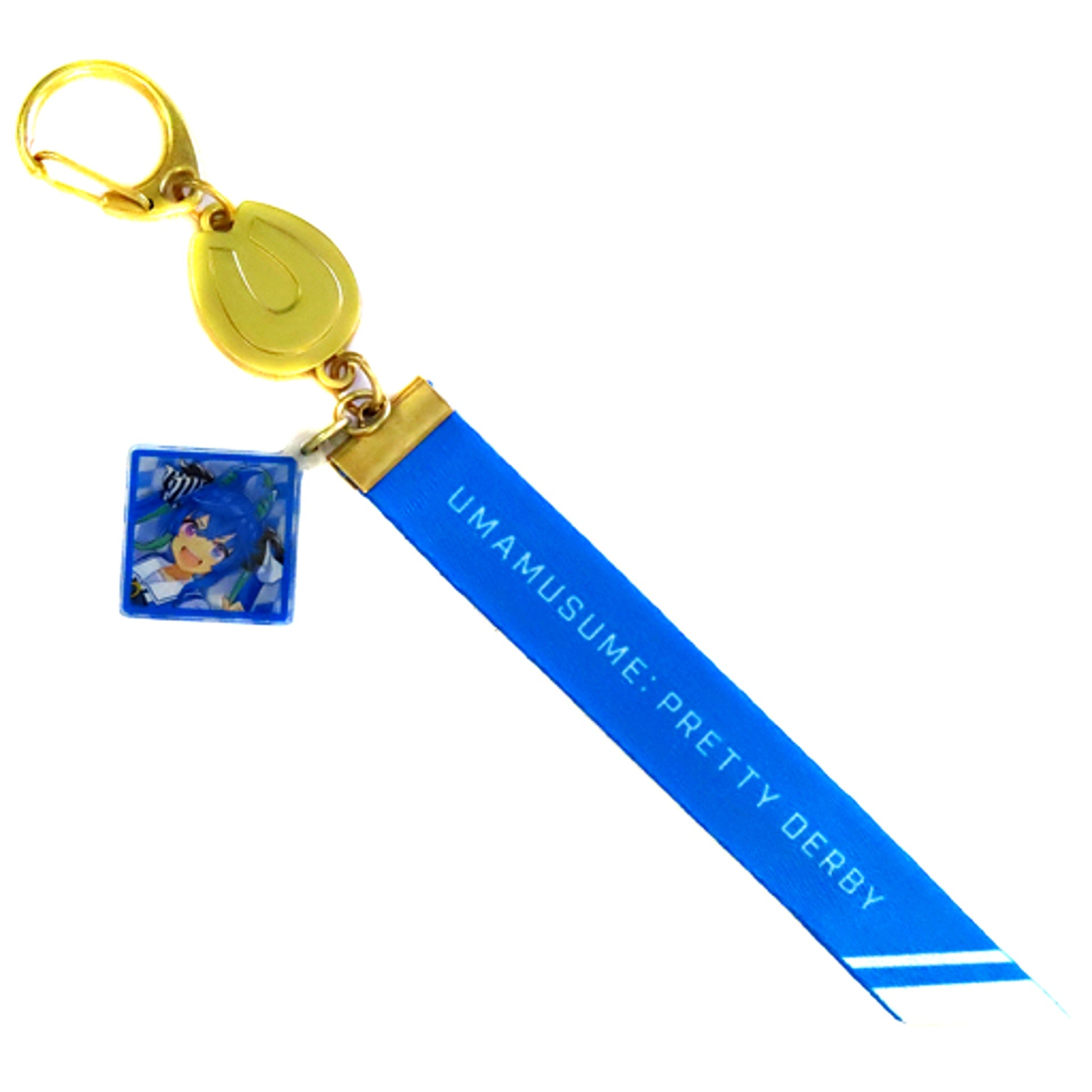 Twin Turbo Uma Musume Pretty Derby Official Ribbon Keychain 4th EVENT SPECIAL DREAMERS!! EXTRA STAGE [USED]