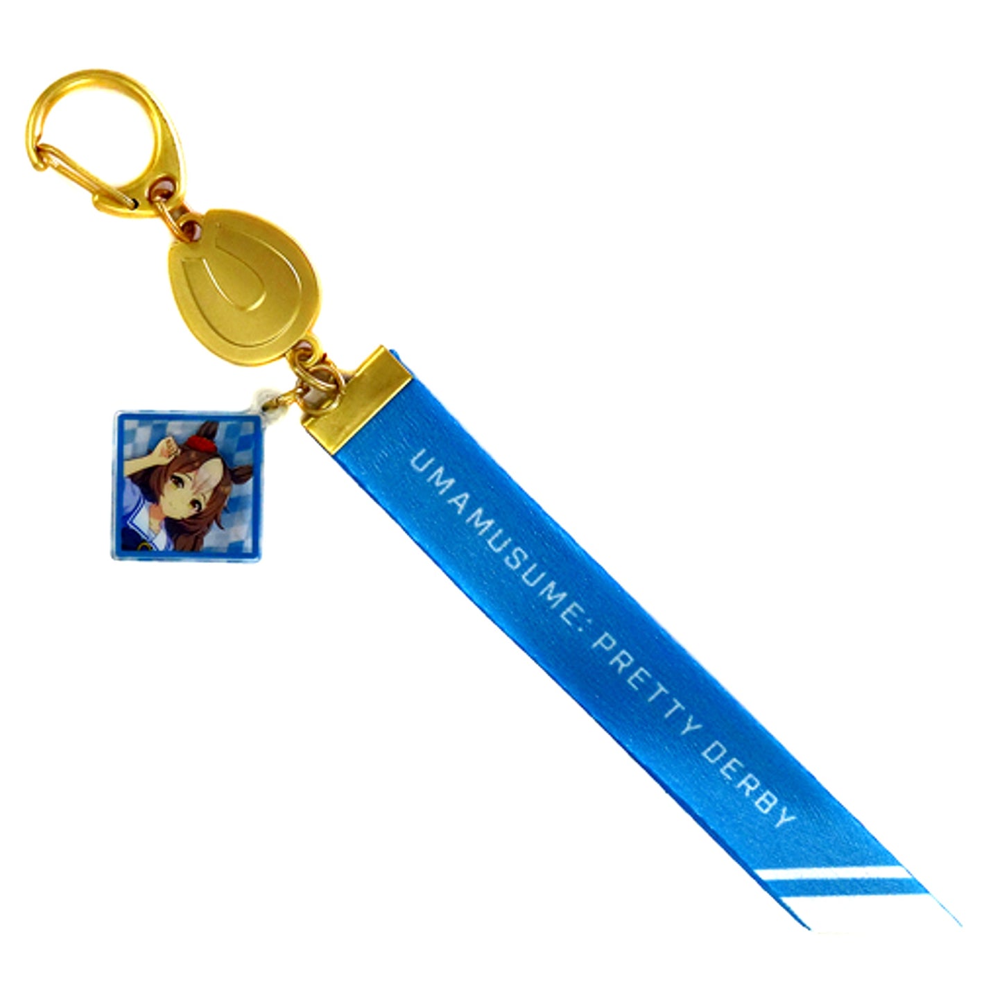 Yamanin Zephyr Uma Musume Pretty Derby Official Ribbon Keychain 4th EVENT SPECIAL DREAMERS!! EXTRA STAGE [USED]