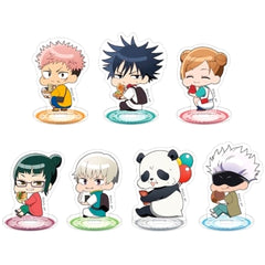 Jujutsu Kaisen Yuji Itadori & Others All 7 Types Set Kapurikko Chomping Acrylic Stand Collection Acrylic Stands [USED]