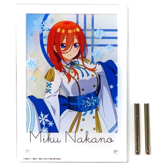 Miku Nakano Hyakki Yagyo Version Acrylic Art Panel Movie The Quintessential Quintuplets [USED]