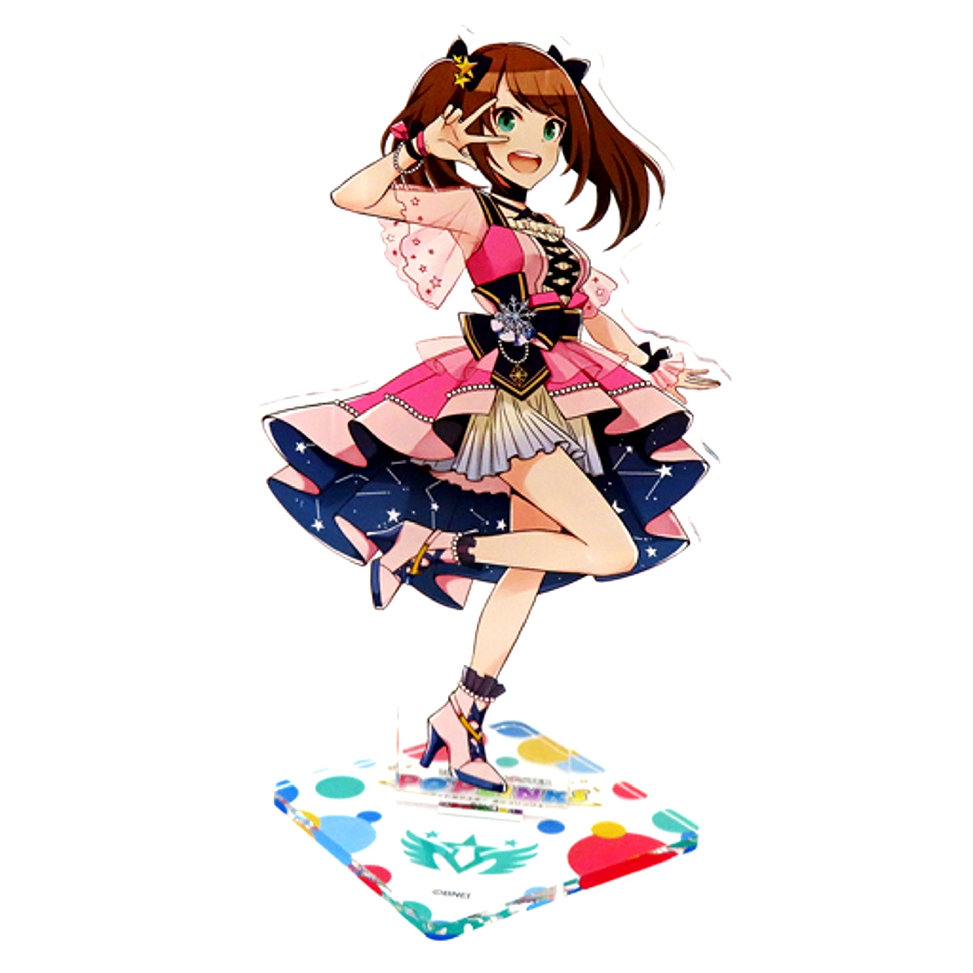 Saki Mizushima THE IDOLM@STER POPLINKS Official Acrylic Stand [USED]