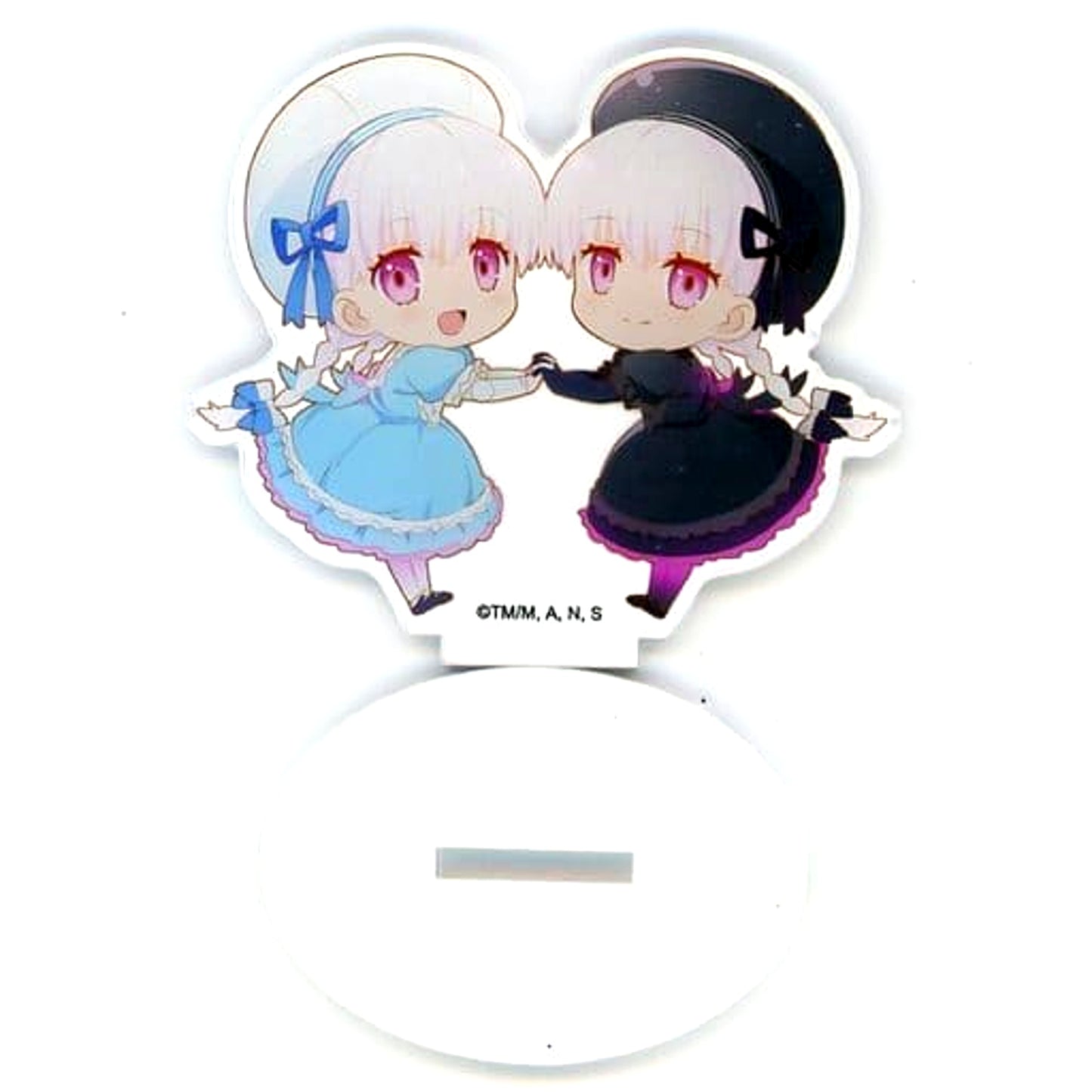 Alice & Caster Fate/EXTRA Last Encore Mini Character Acrylic Stand [USED]