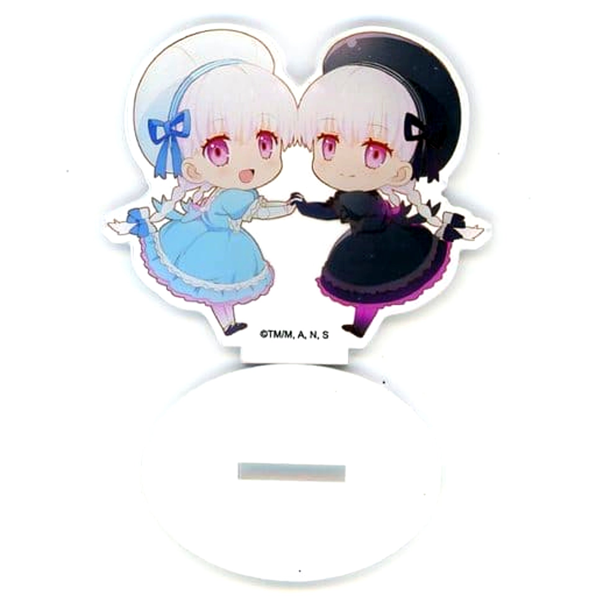 Alice & Caster Fate/EXTRA Last Encore Mini Character Acrylic Stand [USED]