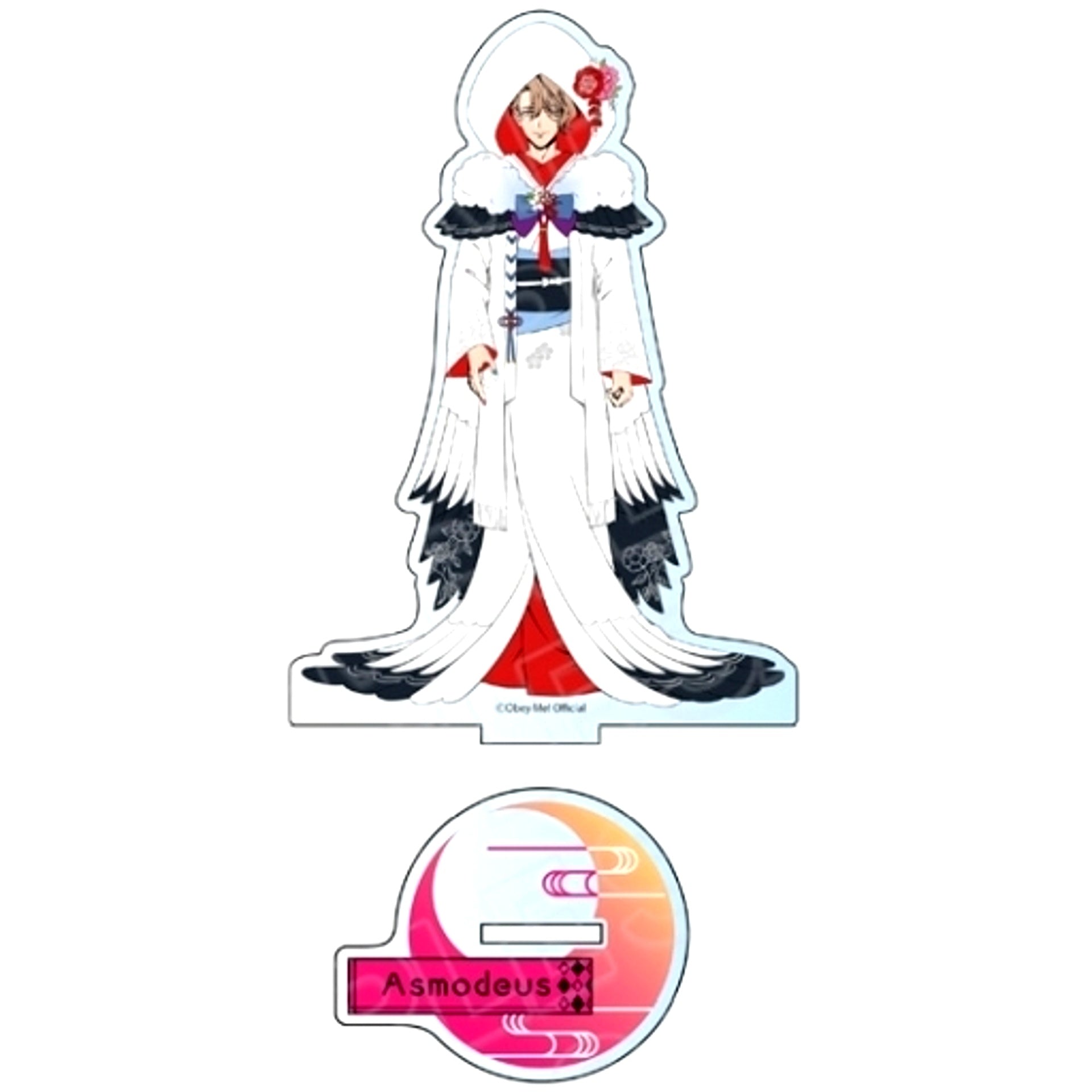 Asmodeus Obey Me! 2022 Halloween Hyakki Yagyo Ver. Acrylic Figure [USED]