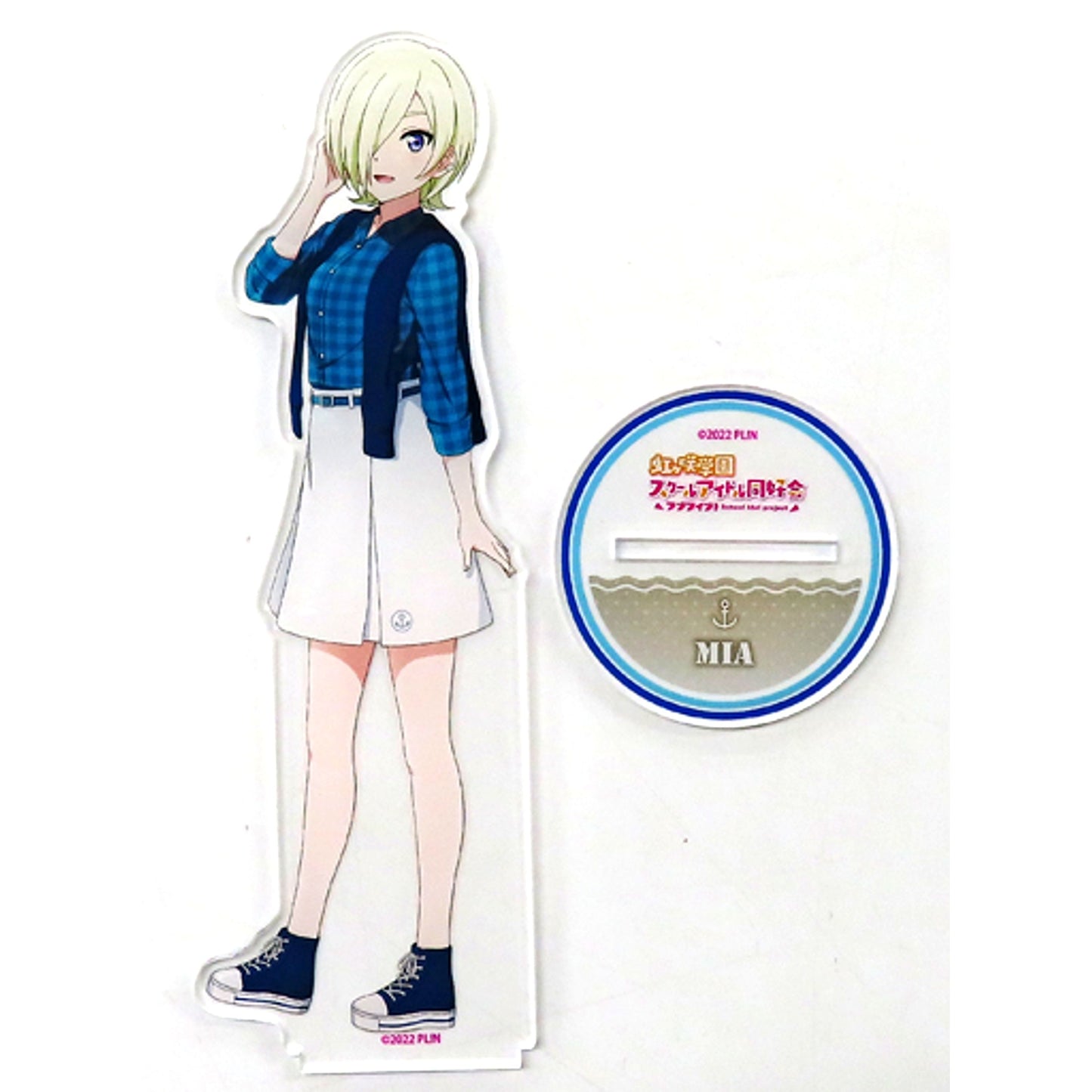 Mia Taylor Big Acrylic Stand Marine Ver. Love Live! Nijigasaki High School Idol Club [USED]