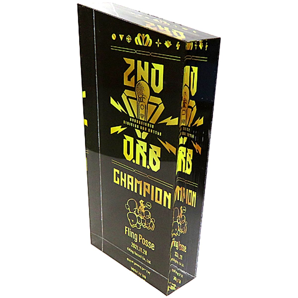 Fling Posse Hypnosis Mic: Division Rap Battle 2nd D.R.B Championship Commemorative Acrylic Block [USED]