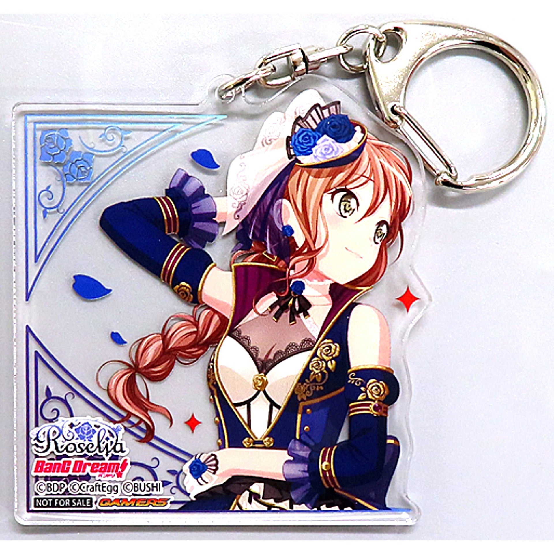 Lisa Imai ver. BanG Dream! Movie Episode of Roselia II Song I am. Acrylic Keychain Gamers Bonus [USED]