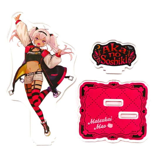 Matsukai Mao Acrylic Stand Virtual YouTuber Nijisanji Aka no Soshiki 3rd Anniversary Commemorative Goods [USED]