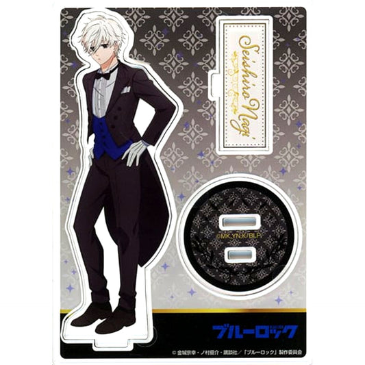 Seishiro Nagi Blue Lock x Chugai Grace Cafe Butler Ver. Acrylic Stand [USED]