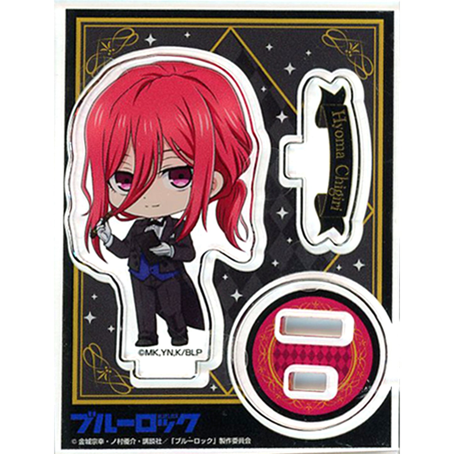 Hyoma Chigiri Blue Lock x Chugai Grace Cafe Trading Acrylic Stand Butler Ver. [USED]