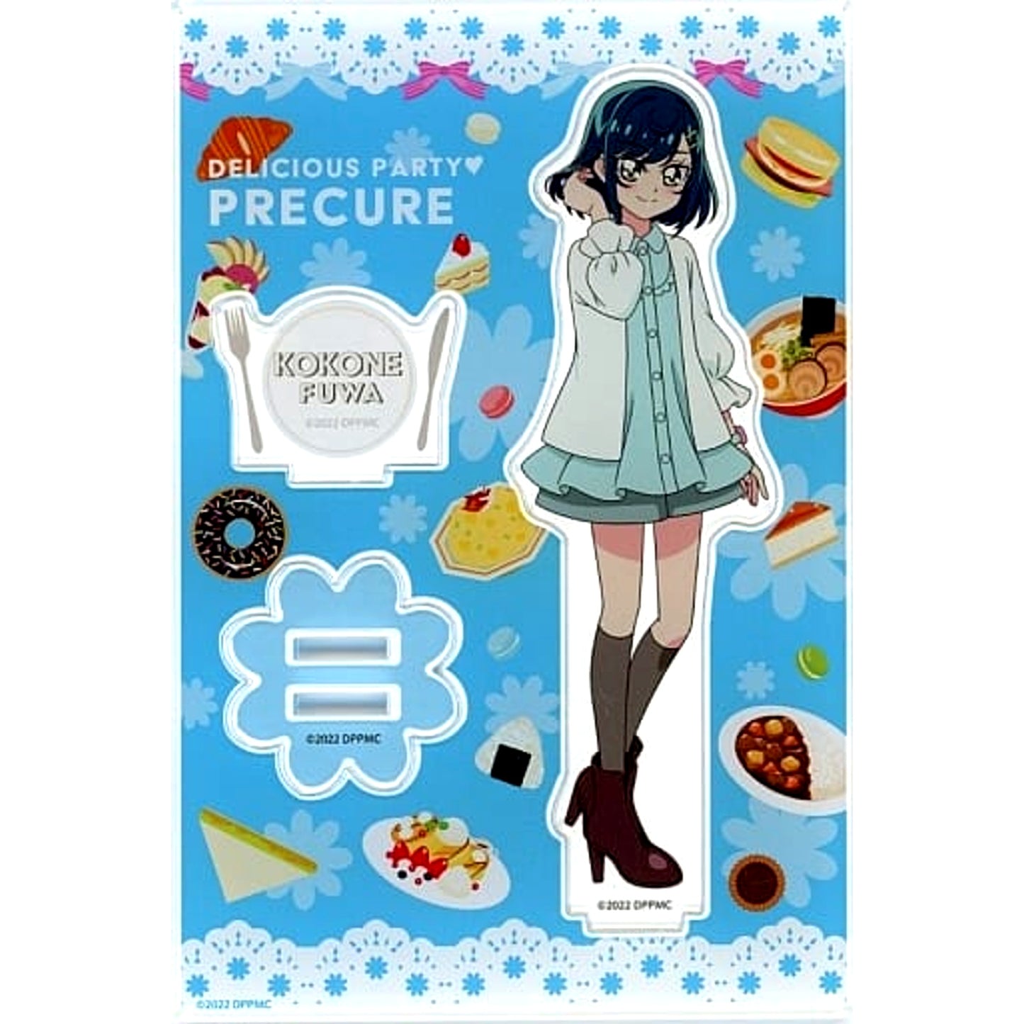 Kokone Fuwa Movie Delicious Party Pretty Cure Dreaming Kids Meal Acrylic Stand Aeon Cinema Limited [USED]