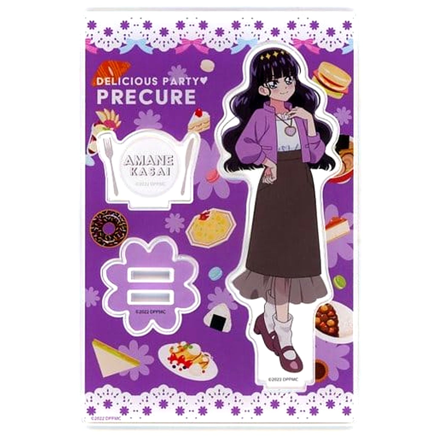Amane Kasai Delicious Party Pretty Cure Acrylic Stand Delicious Party Pretty Cure Movie Dreaming Children's Lunch AEON Cinema Limited [USED]