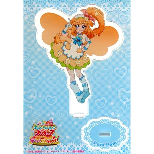 PamPam Delicious Party Precure Movie Yumemiru Okosama Lunch Acrylic Stand [USED]