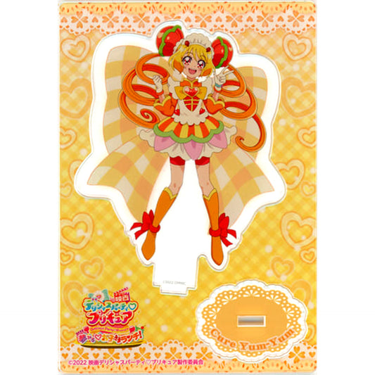 Cure Yum-Yum Delicious Party Precure Movie: Yume Miru Oko-sama Lunch! Acrylic Stand [USED]