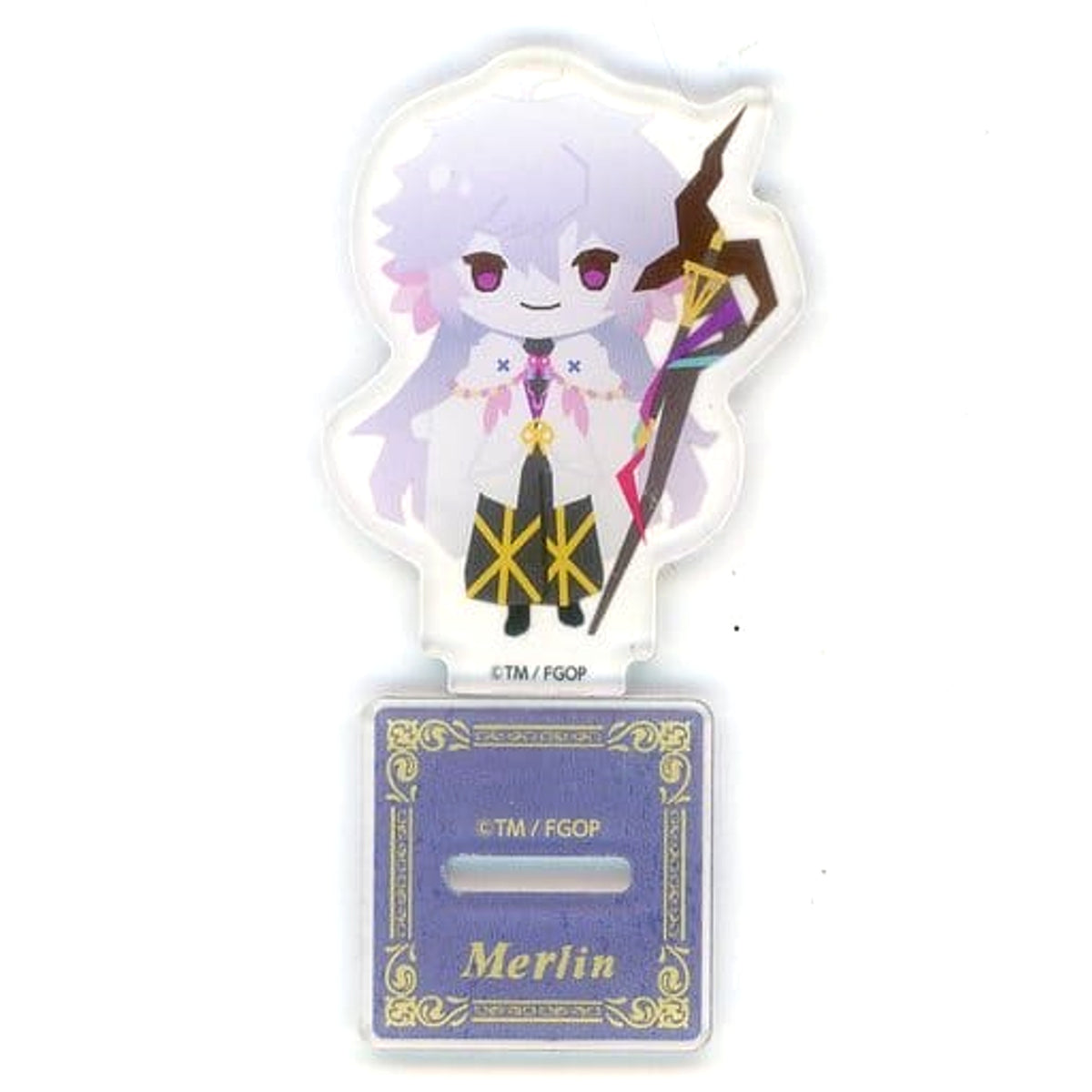 Fate/Grand Order Caster/Merlin Blind Square Acrylic Stand Acrylic Stands [USED]