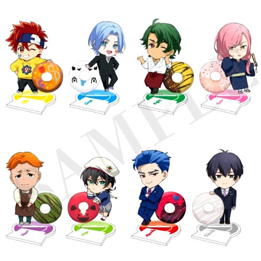 Set of 8 SK8 the Infinity Twin Face Collection Acrylic Stand [USED]