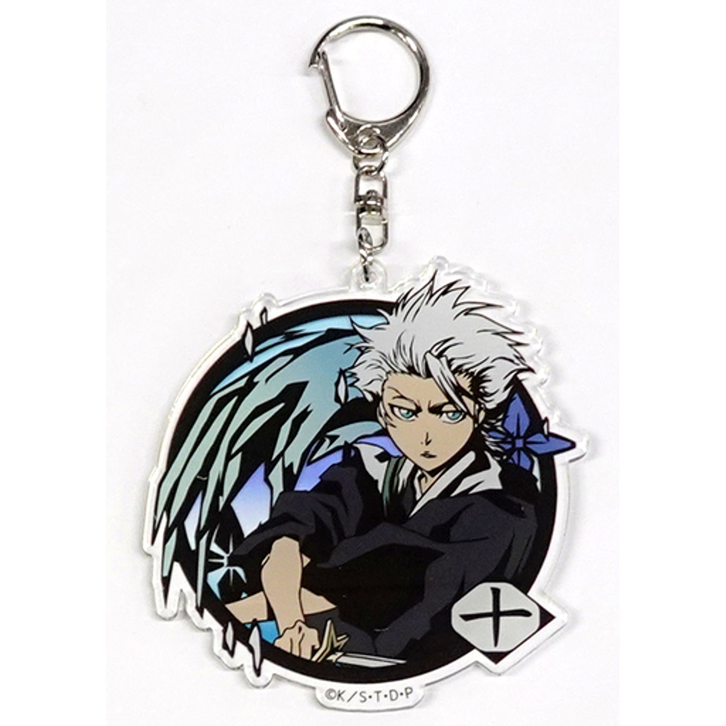 Toshiro Hitsugaya Kirie Series Acrylic Keychain BLEACH Jump Shop Limited [USED]