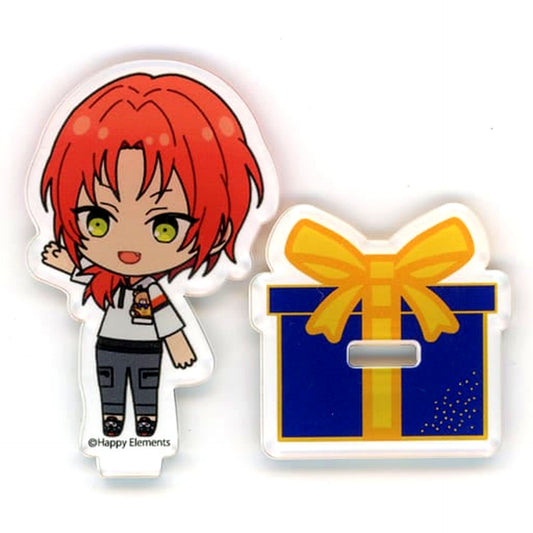 Leo Tsukinaga Ensemble Stars!! Birthday Cookie Bear Acrylic Stand Shop Sunrise Purchase Bonus [USED]