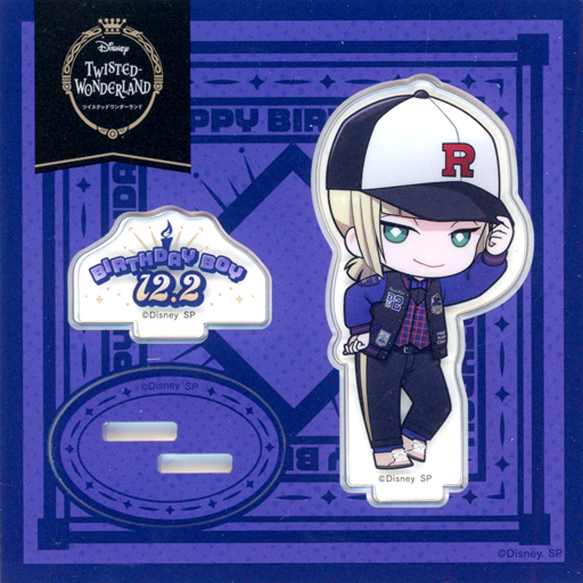 Rook Hunt Acrylic Stand Birthday Vol. 2 Disney: Twisted-Wonderland [USED]