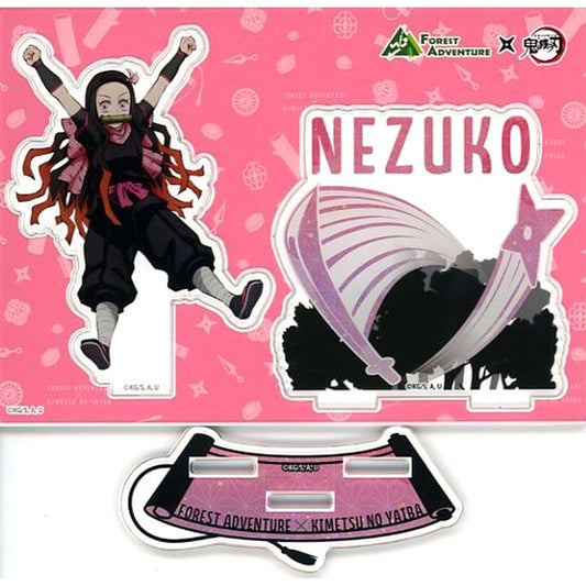 Nezuko Kamado Acrylic Stand Forest Adventure x Demon Slayer: Kimetsu no Yaiba Total Concentration Trial Forest Infiltration Training [USED]
