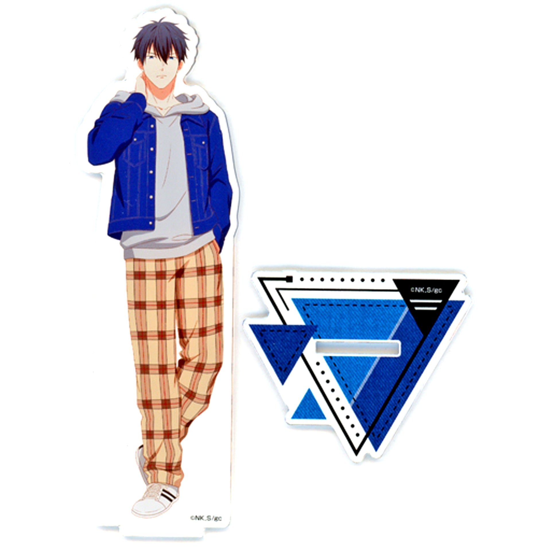 Ritsuka Uenoyama Denim Ver. Illustration BIG Acrylic Stand Given The Movie POP UP SHOP [USED]