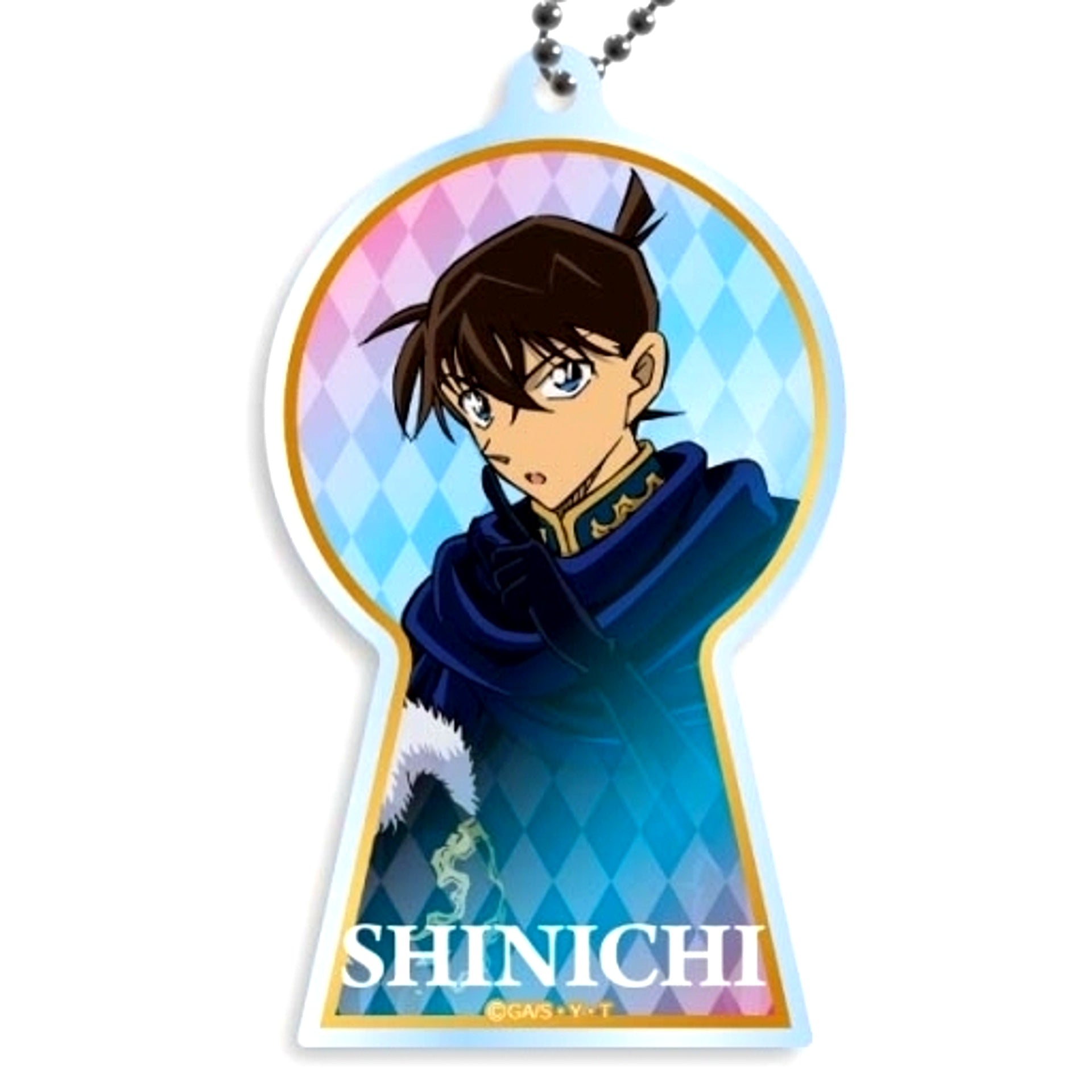 Shinichi Kudo Detective Conan Trading Acrylic Keychain F [USED]