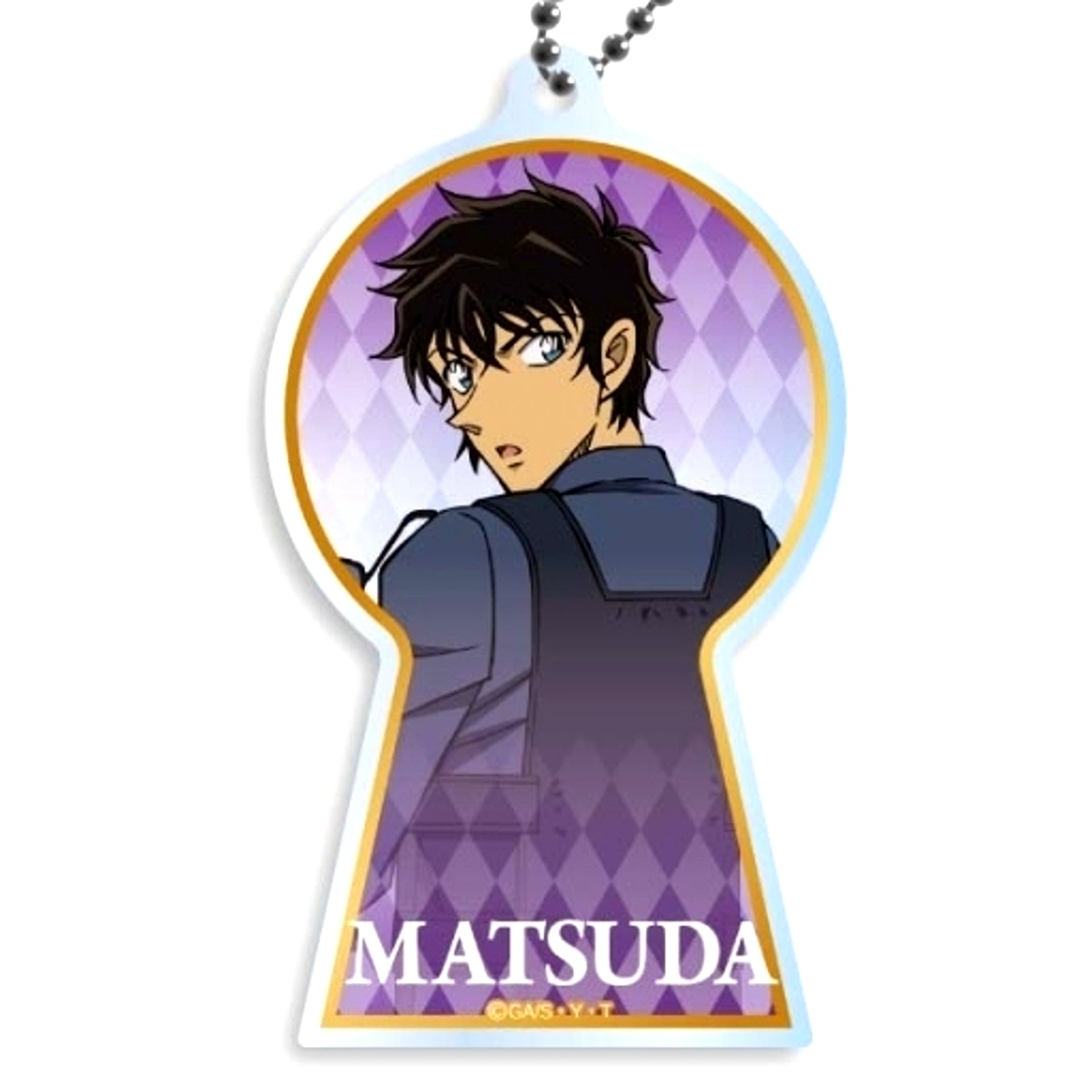 Jinpei Matsuda Detective Conan Trading Acrylic Keychain F [USED]