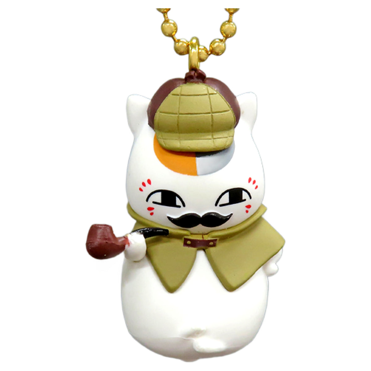 Nyanko-sensei Pipe Natsume's Book of Friends Ichiban Kuji Nyanko Sensei Detective Figure Charm Detective Charm Collection Prize G Charm [USED]