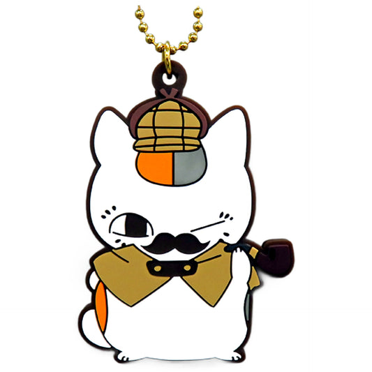 Nyanko-sensei Whole Body Natsume's Book of Friends Ichiban Kuji Nyanko Sensei Detective Rubber Charm Detective Charm Collection Prize G Charm [USED]
