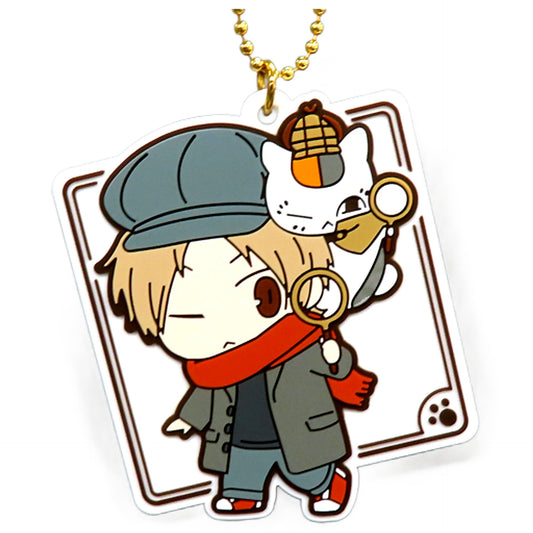 Takashi Natsume Nyanko-sensei Natsume's Book of Friends Ichiban Kuji Nyanko Sensei Detective Rubber Charm Detective Charm Collection Prize G Charm [USED]