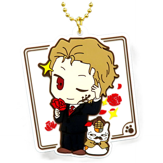 Shuichi Natori Nyanko-sensei Natsume's Book of Friends Ichiban Kuji Nyanko Sensei Detective Rubber Charm Detective Charm Collection Prize G Charm [USED]