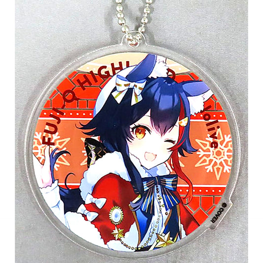 Ookami Mio Hololive Acrylic Keychain Fuji-Q Highland SNOW*WORLD [USED]