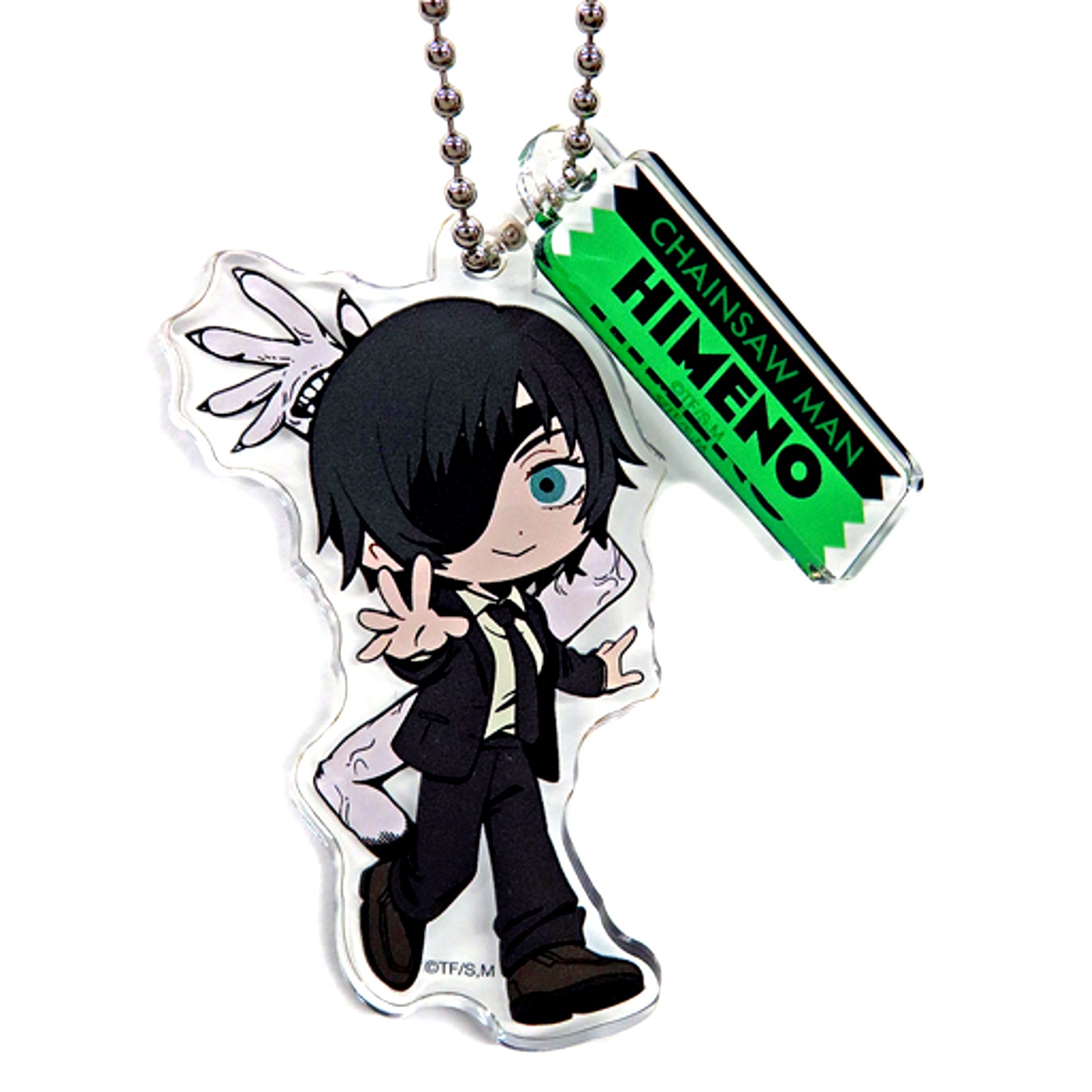 Himeno Chainsaw Man Pop Up Shop in Sunshine City Alta Trading Acrylic Keychain Original Mini Chara [USED]