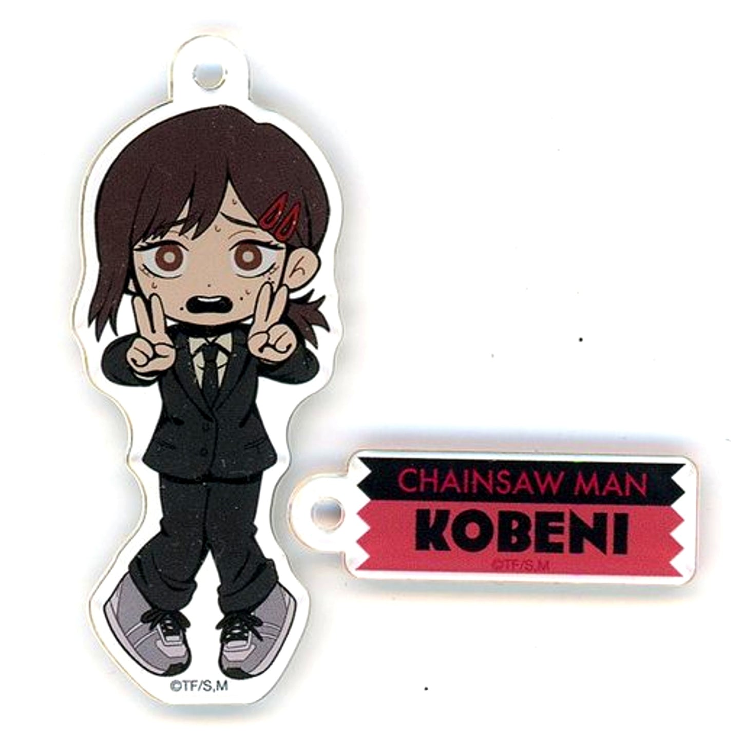 Kobeni Higashiyama Chainsaw Man Pop-up Shop in Sunshine City ALTA Trading Acrylic Keychain Original Mini Character [USED]